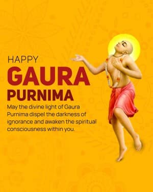 Chaitanya Mahaprabhu Jayanti (Gaura Purnima) image