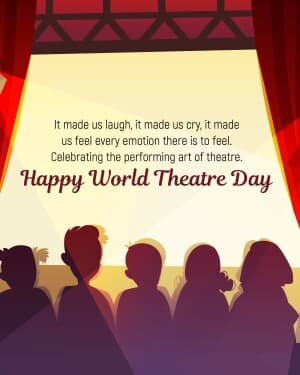 World Theatre Day video