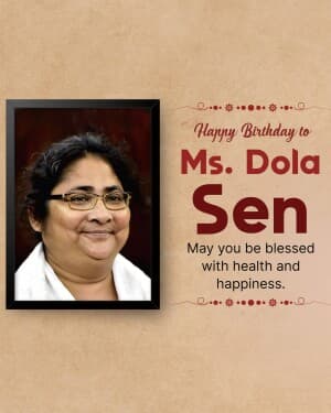 Dola Sen Birthday video