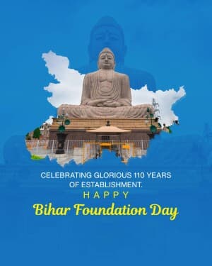 Bihar Foundation Day banner