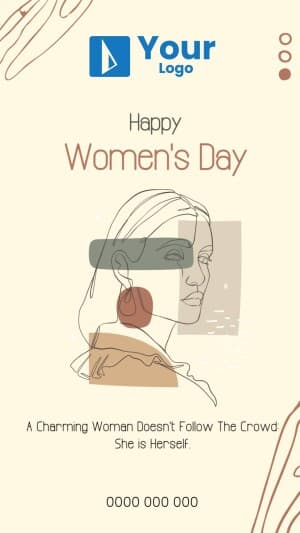 Women's Day Wishes creative template