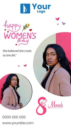 Women's Day Wishes flyer