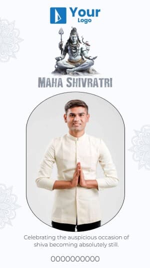 Maha Shivratri Wishes flyer