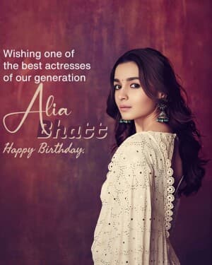 Alia Bhatt Birthday post