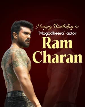 Ramcharan Birthday image