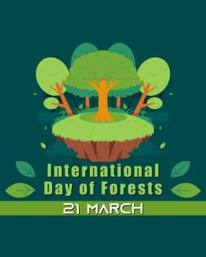 International Day of Forests graphic