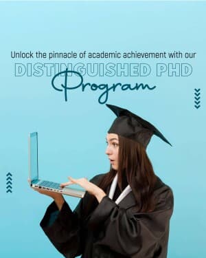 PhD course poster
