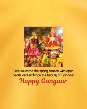 Gangaur flyer