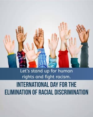 International Day For The Elimination Of Racial Discrimination post