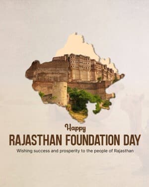 Rajasthan Foundation Day video