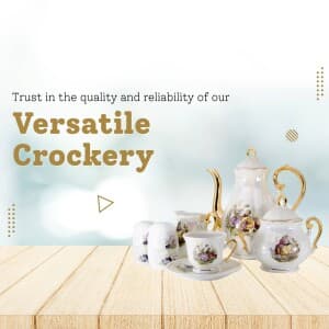 Crockery promotional post