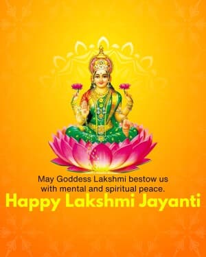 Lakshmi Jayanti poster