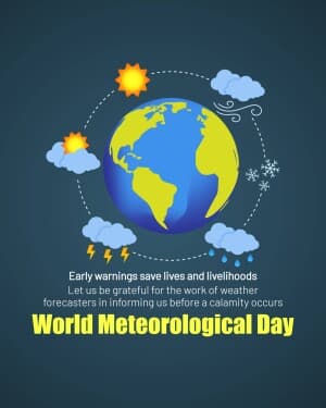 World Meteorological Day illustration