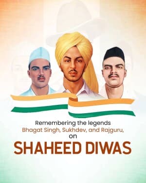 Shahid Diwas graphic