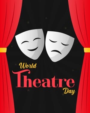 World Theatre Day poster