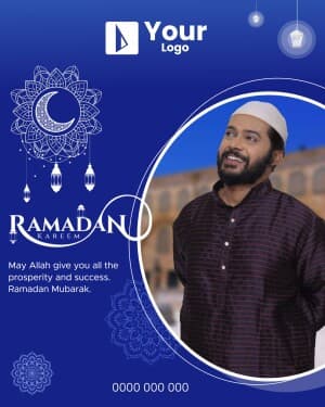 Ramadan Wishes Instagram Post template