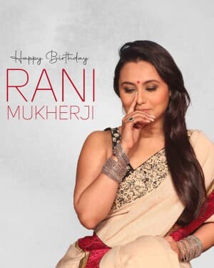 Rani Mukerji Birthday post