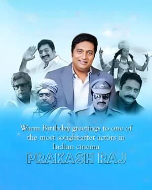 Prakash Raj Birthday post