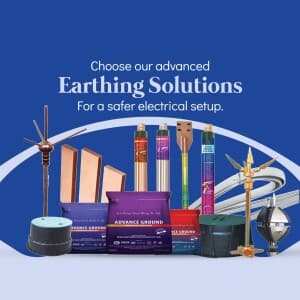 Earthing & Lightning Arrester marketing post