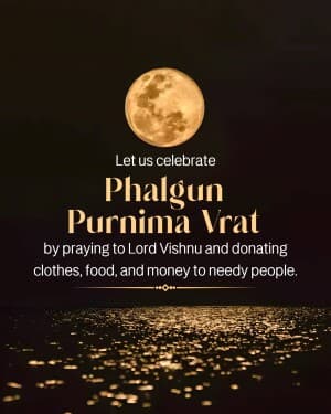 Phalguna Purnima Vrat event poster