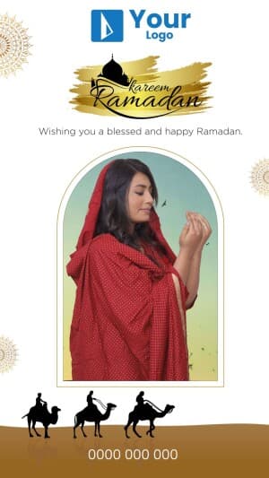 Ramadan Wishes Social Media poster