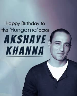 Akshaye Khanna Birthday post