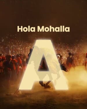 Basic Alphabet - Hola Mohalla greeting image