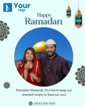 Ramadan Wishes poster Maker