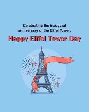 Eiffel Tower Day post