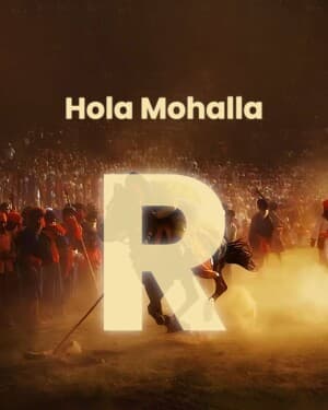 Basic Alphabet - Hola Mohalla poster Maker