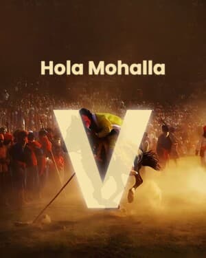 Basic Alphabet - Hola Mohalla flyer