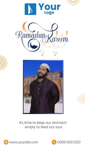 Ramadan Wishes custom template