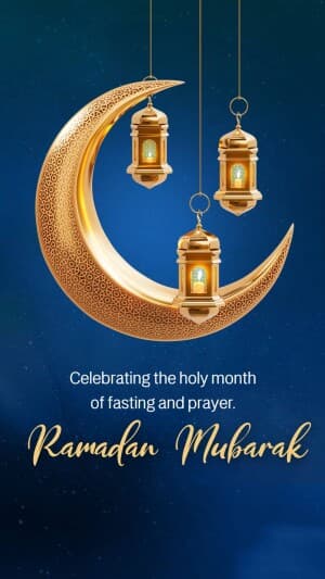 Ramadan insta story graphic