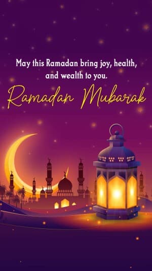 Ramadan insta story banner