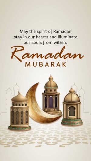 Ramadan insta story flyer