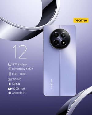 Realme promotional template