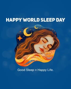 World Sleep Day poster