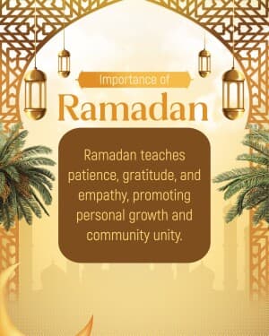 Importance of Ramadan graphic