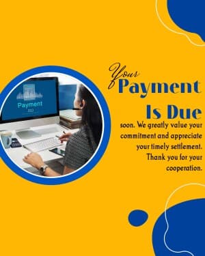 Payment Due facebook banner