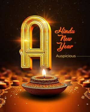 Exclusive Alphabet - Hindu New Year post