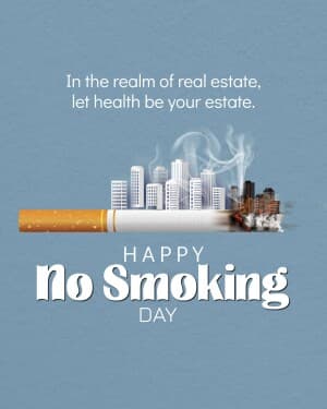 No Smoking Day banner