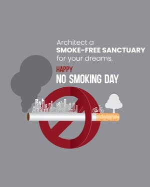 No Smoking Day poster