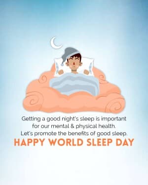 World Sleep Day post