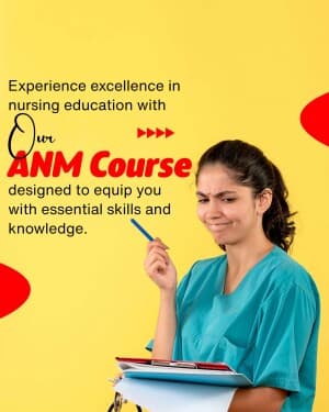 Nursing Course flyer