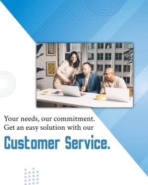 Customer Service Instagram banner