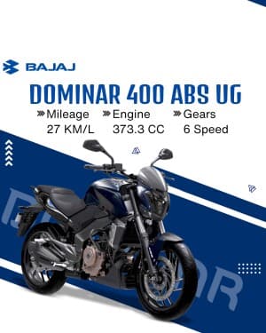 Bajaj Two Wheeler template