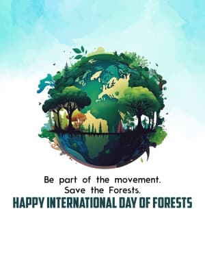 International Day of Forests poster