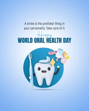 World Oral Health Day poster