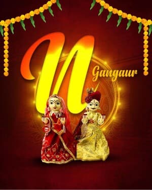 Special Alphabet - Gangaur graphic