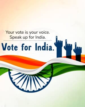 Vote India poster Maker